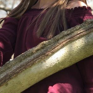 Off the shoulder crop top